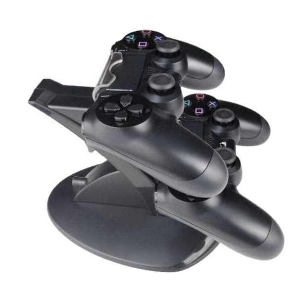 PS4 Controller med Ladestation til PS4 - Oplader / Håndkontrol_QQ