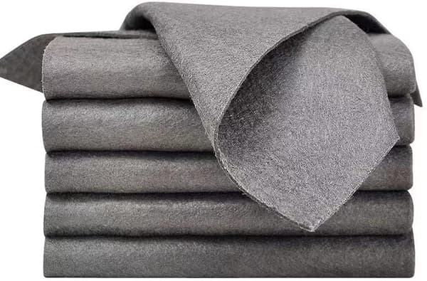 Magic Cleaning Cloths for Windows, 5 Pcs Magic Cleaning Cloths Thickened Strong Water Absorption Tools for Glass Car Home Kitchen Bathroom
