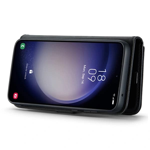 Magnetisk pung til Samsung A56 5G - 2-i-1 Sort Etui[JUN] Sort Sort