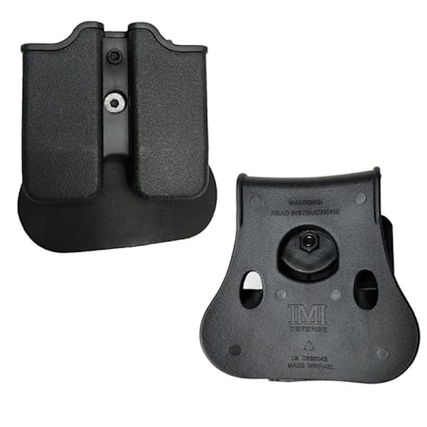 Taktisk 9mm Dobbelt Magasinholder til Glock 1911 Hylster Ma bla sort til Glock