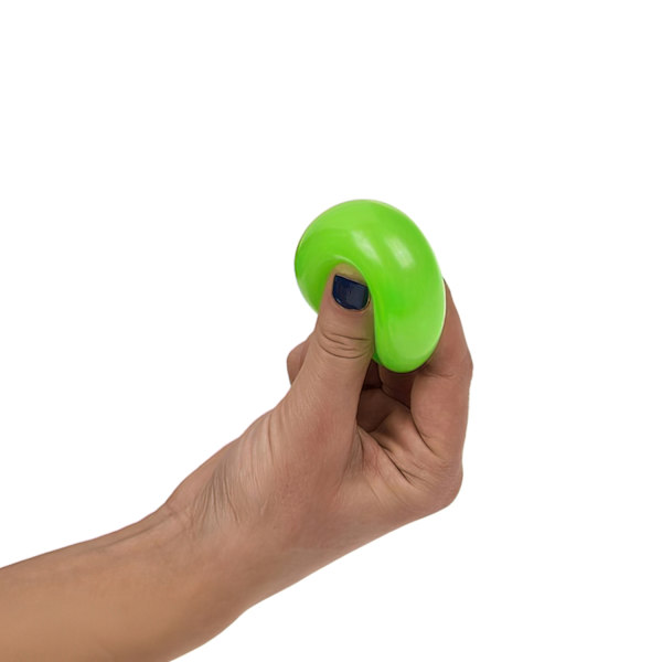 3-pak - Selvlysende klemmebolde / stressbolde - 4 cm multifärg multicolor