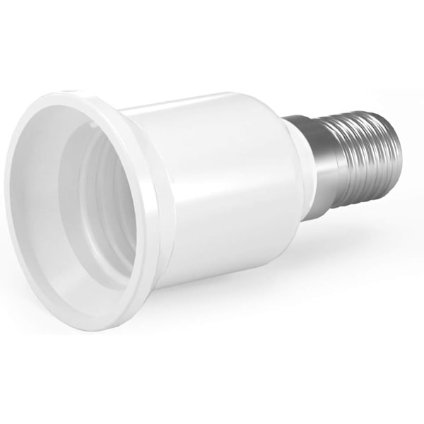 QD-4x Sockeladapter - E14 till E27 Sockelomvandlare