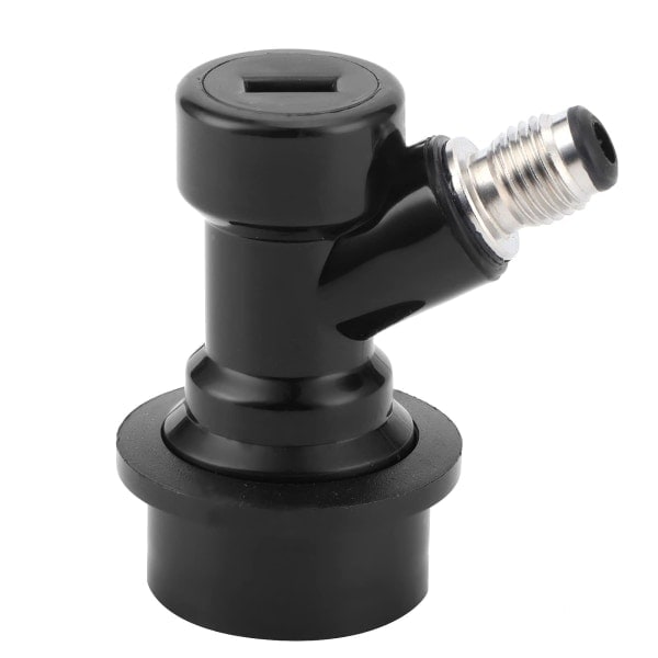 QU/Rostfri minikeg fadølsdispenser, minikeg øldispenser kit med kuglehane, øldispenser sikkerhedsventil til 2L/3.6L/5L fustage