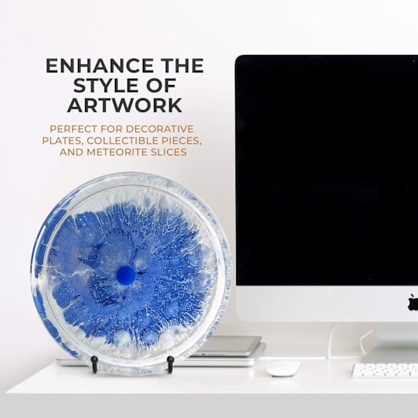 [QD] Tallerkenstativ for display - Tallerkenholder Displaystativ + Metallramme