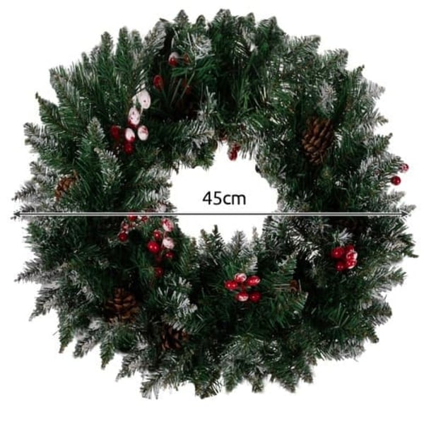 Dørkrans / Julekrans - 45 cm_QQ
