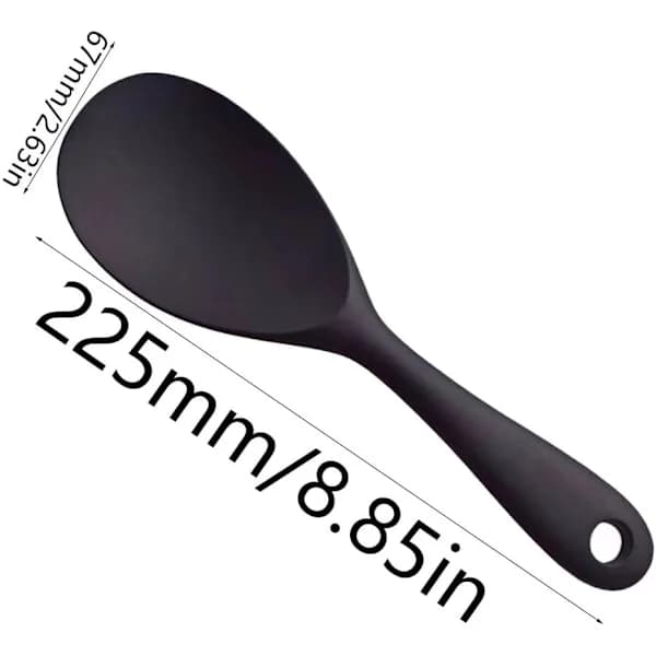Risske, Silikoneske til Ris, Non-Stick Risske, Køkkenredskab, til Ris