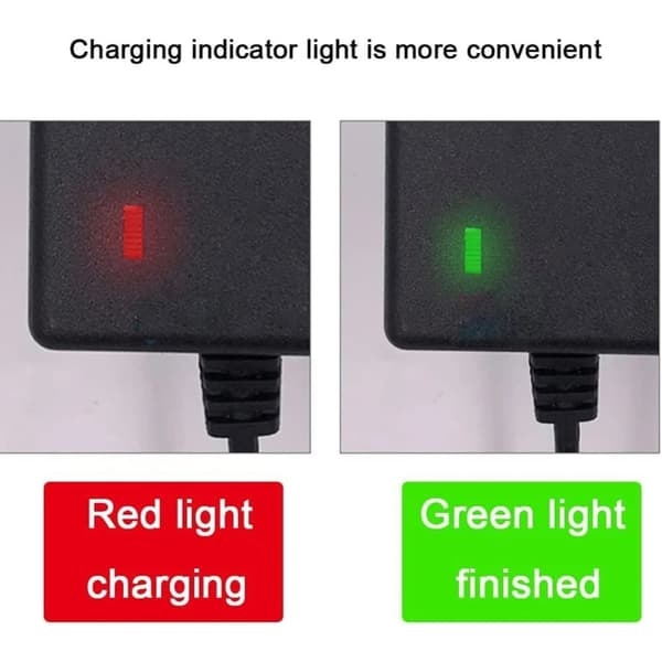 Universal 42V 2A litiumbatterilader balansesykkel elektrisk sparkesykkel strømadapter_qq