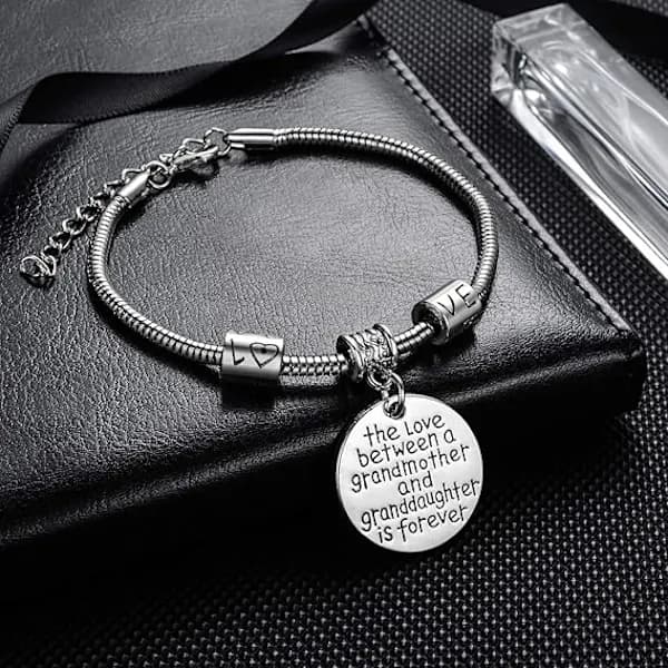 Armband för evig kärlek mellan mormor och barnbarn
