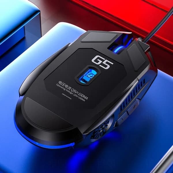 Gaming Mus med LED / Computermus - G5_QQ
