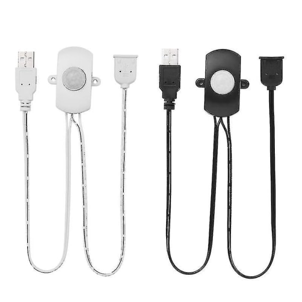 \"QD\"5A DC5-24V Mini USB PIR Infrarød Bevægelsessensor Detektor Automatisk Afbryder til LED Lysstrimmel Intel