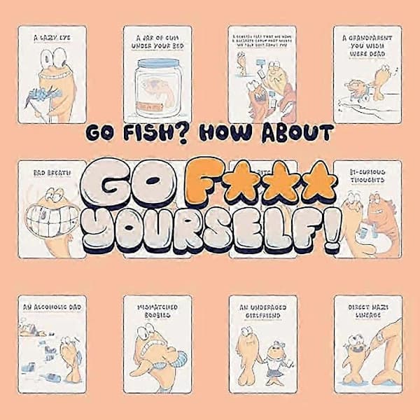 Life's Fun Go Fish -peli Hauskoja kortteja