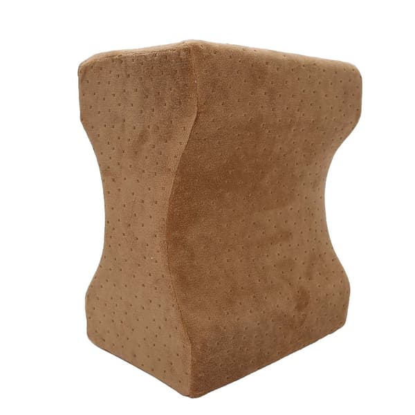 Graviditets Benpute for Søvn Memory Foam Knestøtte Lys Brun