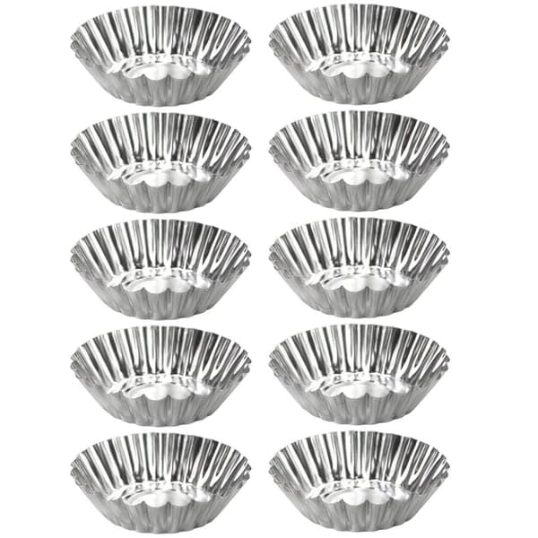 /QD/10x Små Bageforme i Aluminium