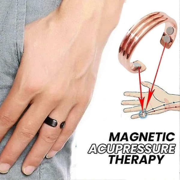 4 Magnetisk Lymfdränage Terapeutisk Magnetisk Ring
