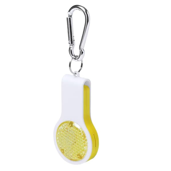 Fløjte med Lampe og Refleks Gul yellow