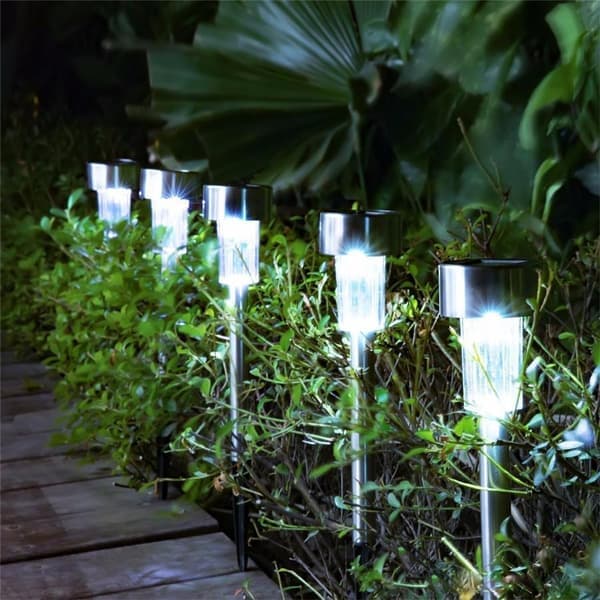 4x Soldrevne Havelamper - LED
