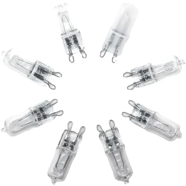 G9 Halogenlampa 20W 230V Varmvit 2700K, 10-pack