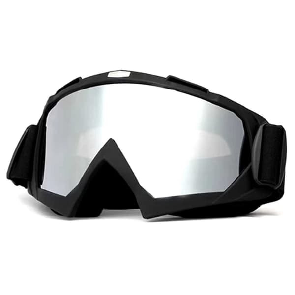 Skidglasögon Silver Spegelglas Matt Svart_qq