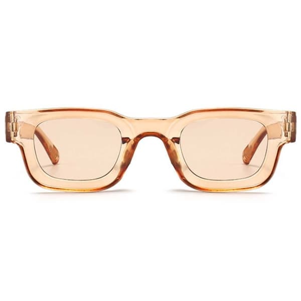 Moderna Tjocka Solglasögon Beige_qq