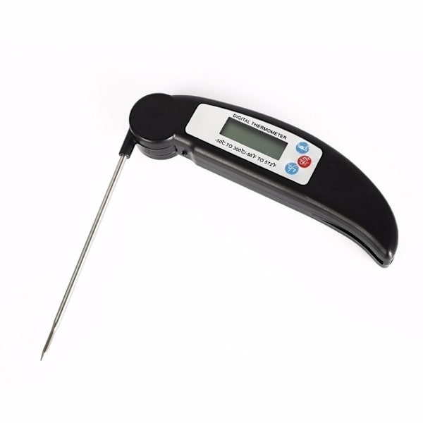 Grilltermometer - Digital Termometer i Vikbar Design 100