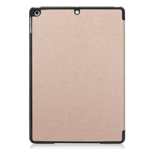 \"QD\" Apple iPad 10.2 2021/2020/2019 Slim fit tri-fold fodral - Guld