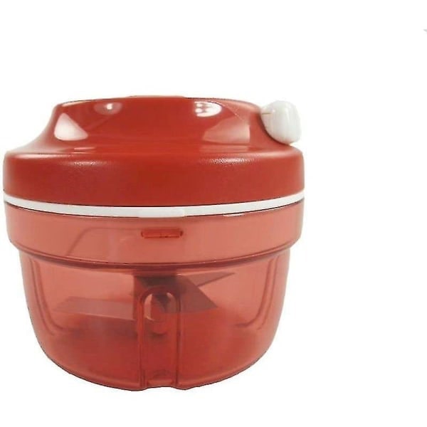 \"QD\" Tupperware Chef Turbo Chef Rød D158 Løghakker Speedy Boy Løghakker 27357