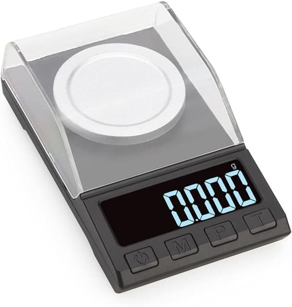 Mini digitalvåg med hög precision 10 g/0,001 g