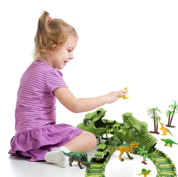 Stor Bilbane til Børn - Dinosaur