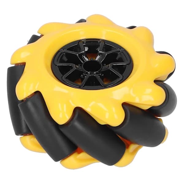 Mecanumhjul OmniDirectionel Smart Robot Reservedele Tilbehør DIY Legetøjskomponenter 60mm (1 Par)