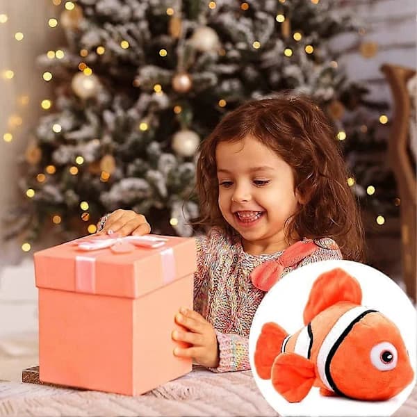 Pixar 35 cm Nemo Plysdyr - Tilføj Nemo til din samling, Blødt Kæledyr Stort Plysdyr