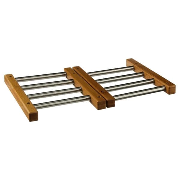 Pannunalunen Bambu Ruostumaton Teräs - Ulosvedettävä