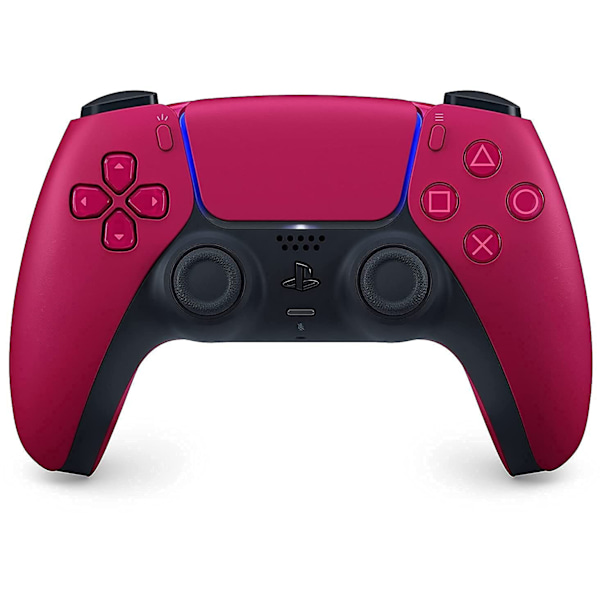 1-pakning Kompatibel med PS4 PS Controller DoubleShock Trådløs, Gamepad for PlayStation 4 (PlayStation 5-utseende) Red