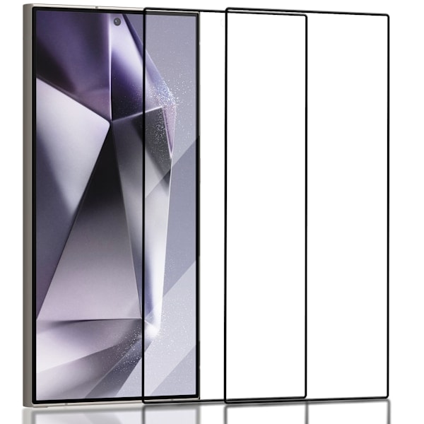 QU/2-Pack Samsung S25 Ultra Näytönsuoja - Karkaistu Lasi 9H