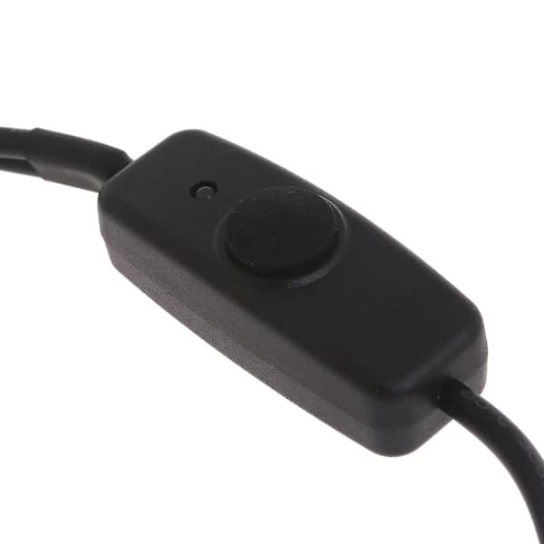 Typ C till USB C Micro USB Multi-laddningskabel med strömbrytare för mobiltelefon