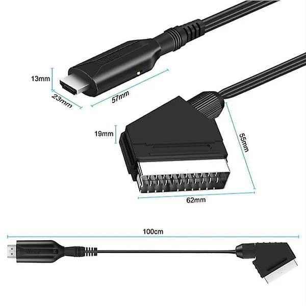 Scart–HDMI-muunnin, All-in-one Scart–HDMI-sovitin, 1080P
