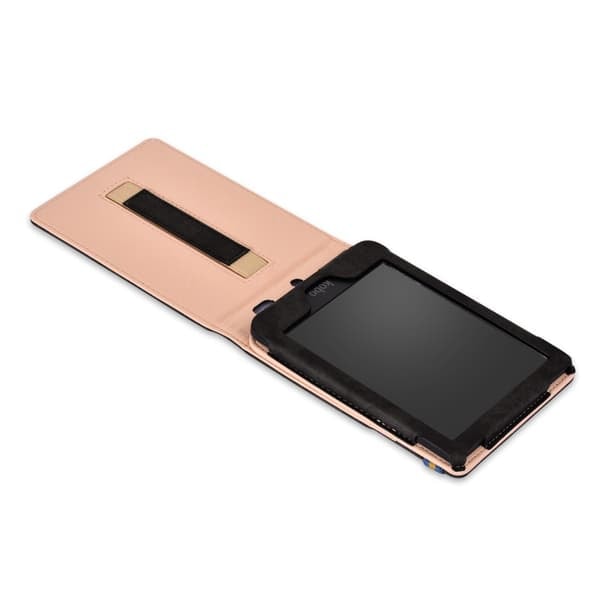 \"QD\" Etui til Kobo Clara HD eReader læseplade - Sort