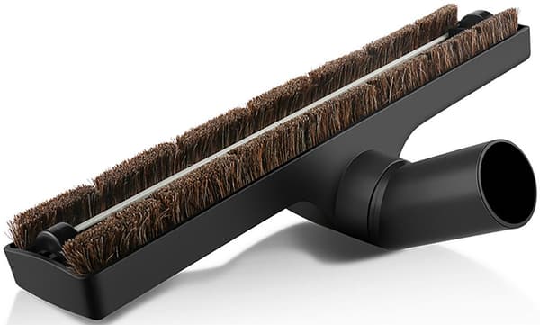 Universal støvsuger gulvbørste 35 mm bløde børster til træ-, parket- og laminatgulve passer til Miele Philips AEG Sort