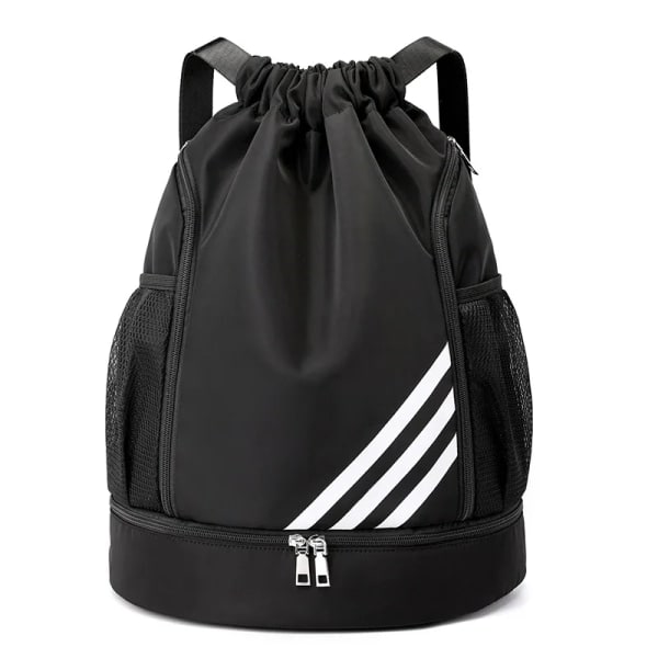 QD-Ny Gym Sportveske Dame Glidelås Bolsas Svart