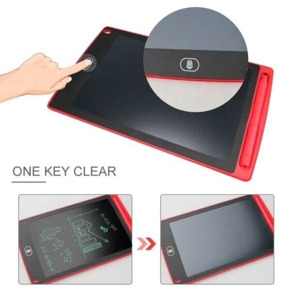 Digitaalinen piirustusalusta lapsille ja aikuisille – 8,5″ LCD – Kirjoita ja piirrä_qq