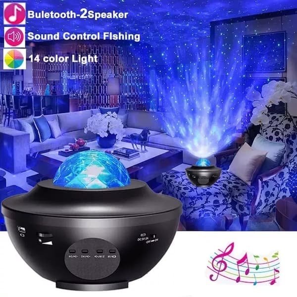Galaxy Star Projector Night Light - For a Dreamy Starry Sky 330