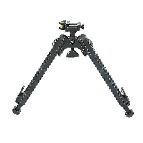 V9 Ettstykke Stativ i Aluminiumlegering Justerbart Bipod Stativ Svart