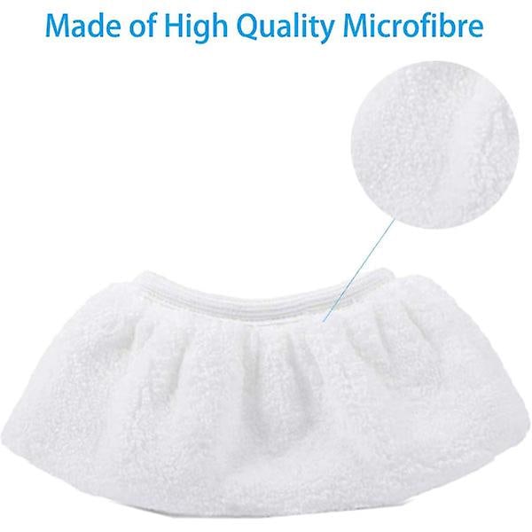 8-pakks mikrofiberduker for Karcher damprenser SC1 SC2 SC3 SC4 SC5 CTK10 håndmunnstykketilbehør