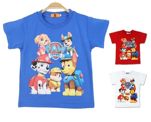 T-PAITA PAW PATROL Punainen 2 Kokoa