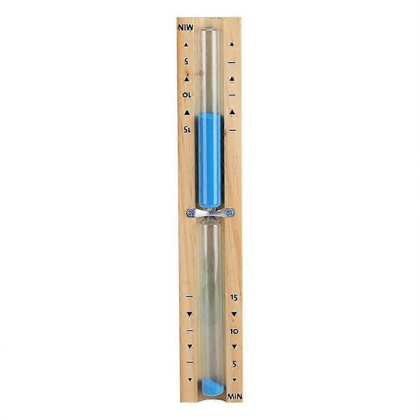 Unik Sauna Timeglass Timer, 15 Minutters Timer Sauna Timer For Hjemmebadstuer, Lettlest Sauna Timer Med Monteringslist, Naturlig Rød Seder_FO