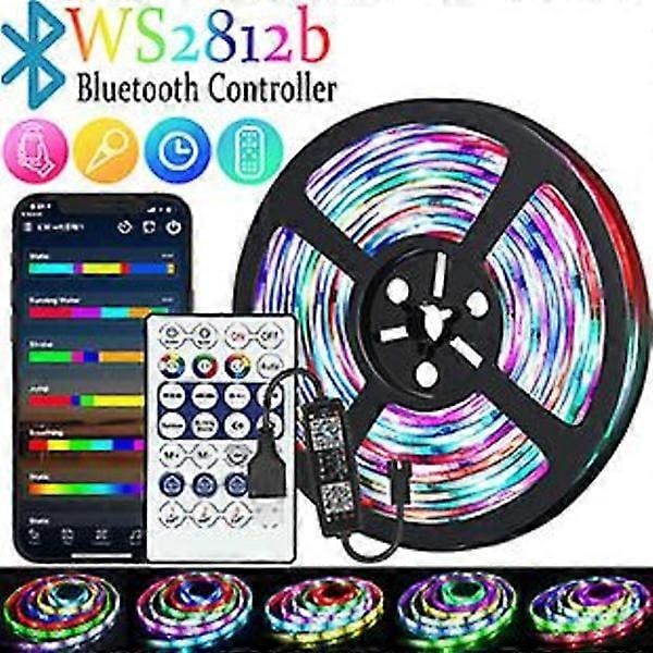 LED-valonauha Symphony-valovyö+ Bluetooth+28 näppäimen kaukosäädin_ufo