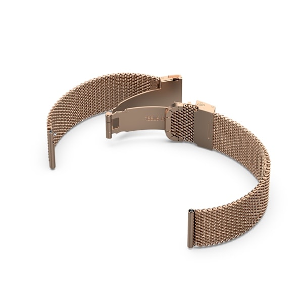Urrem Garmin VivoActive/Vivomove/Forerunner 20 mm rustfrit stål Rosaguld*QN