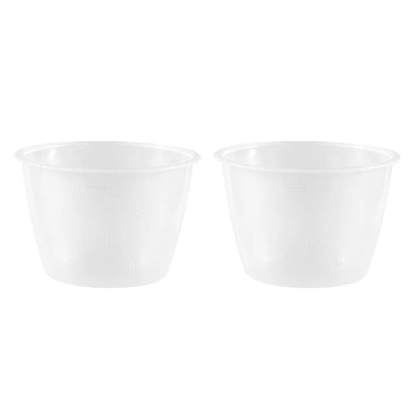 Plast 120ml Elektrisk Riskokare Mätkopp 2st-Perfet