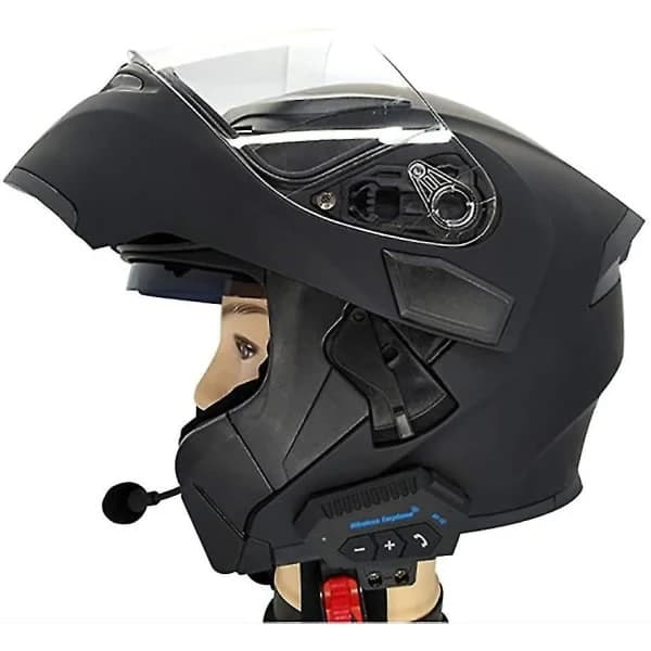 Bluetooth-headset, BT12 motorcykel walkie-talkie, kommunikationssystem Bluetooth 5.0