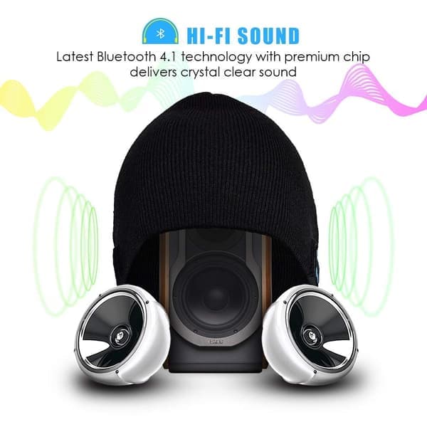 Pipo Bluetooth-kuulokkeilla ja mikrofonilla Musta