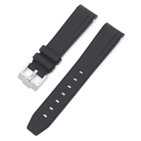 Silikone Urrem til Omega Swatch Sort